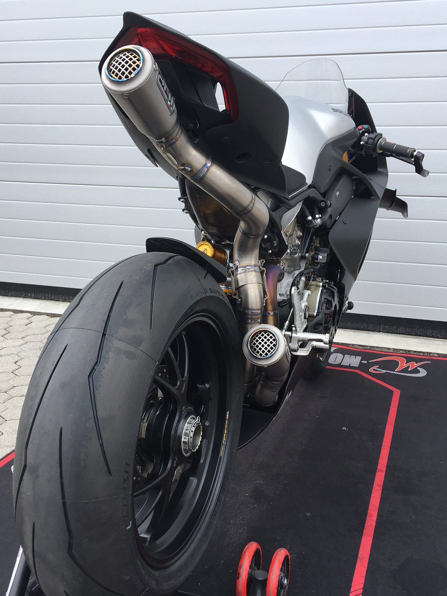 FM Projects Full Titanium Exhaust for the Ducati Panigale V4 R